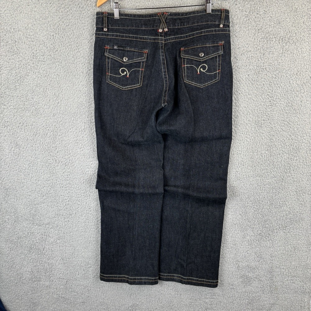 Rocawear Jeans Women's 15/16 (36x32 Wide Leg Baggy Hip Hop Skater Grunge 90s Y2K